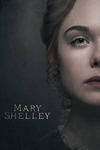 Постер Мэри Шелли и монстр Франкенштейна 