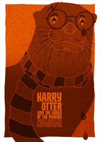 <p>"Гарри-выдра и Орден Феникса" (Potter - otter)</p>