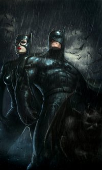 <p>Бэтмен и Женщина-кошка (DC Comics)</p>