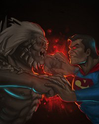 <p>Думсдэй против Супермена (DC Comics)</p>