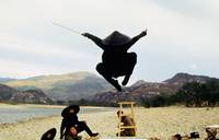 Кадр Бишунмо – летящий воин