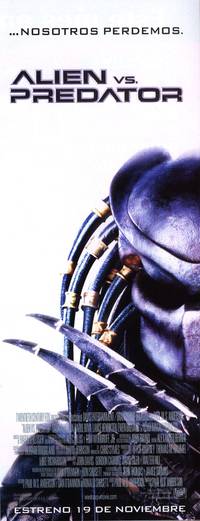 Постер Чужой против Хищника