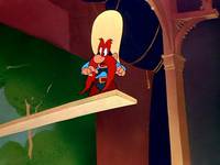 Кадр Кролик ныряющий с высоты