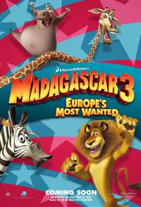 Постер Мадагаскар 3