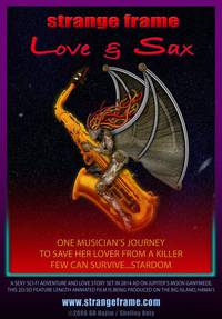Постер Strange Frame: Love & Sax