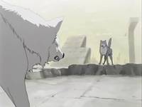 Кадр Волчий дождь