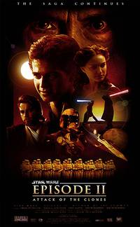Постер Звездные войны: Эпизод 2 – Атака клонов