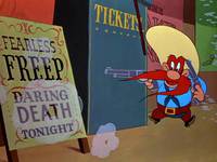 Кадр Кролик ныряющий с высоты