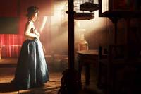 Кадр Портрет красивой девушки