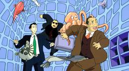 Кадр из фильма "Война тануки в периоды Хэйсэй и Помпоко" - 1