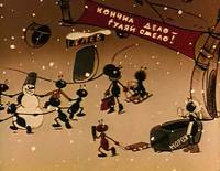 Кадр Стрекоза и муравей