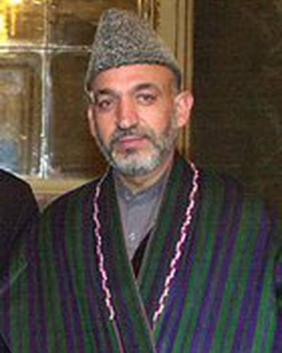 Хамид Карзай фото