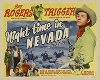 Постер Night Time in Nevada