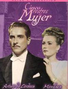 Cinco rostros de mujer