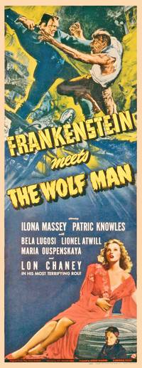 Постер Франкенштейн встречает Человека-волка