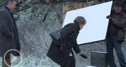 На съёмочной площадке 