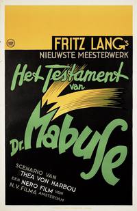 Постер Завещание доктора Мабузе