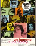 Постер из фильма "Мужчина и женщина" - 1