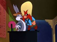 Кадр Кролик ныряющий с высоты