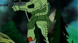 Кадр из фильма "Мобильный воин Гандам" - 2