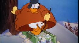 Кадр из фильма "Снежная битва Дональда Дака" - 1