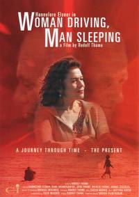 Постер Женщина за рулём, мужчина спит