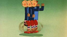 Кадр из фильма "Необыкновенный матч" - 1