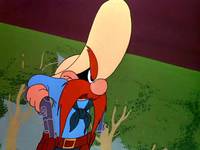 Кадр Кролик ныряющий с высоты