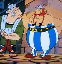 Кадр Астерикс против Цезаря