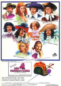 Постер Четыре мушкетера