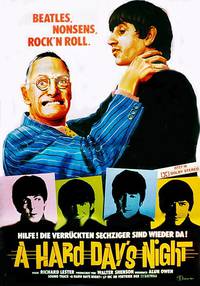 Постер The Beatles: Вечер трудного дня