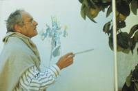 Кадр Солнце в листве айвового дерева