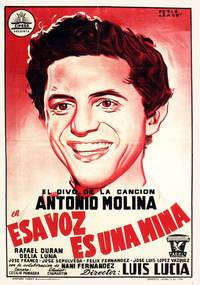 Постер Esa voz es una mina