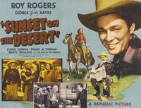 Постер Sunset on the Desert