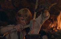 Кадр И на камнях растут деревья