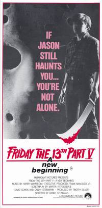 Постер Пятница 13 – Часть 5: Новое начало
