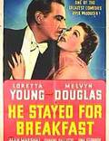 Постер из фильма "Он остался на завтрак" - 1