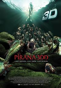 Постер Пираньи 3DD