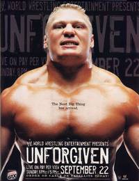 Постер WWE Непрощенный