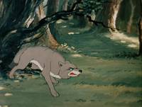 Кадр Олень и волк