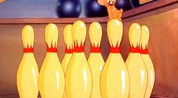 Кадр из фильма "Кот играет в боулинг" - 2