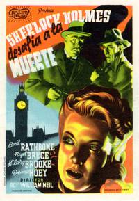 Постер Шерлок Холмс перед лицом смерти