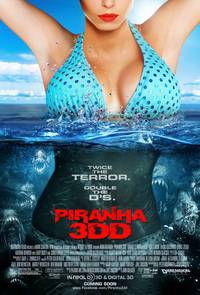 Постер Пираньи 3DD