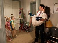 Кадр Девушка на велосипеде