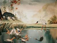 Кадр Олень и волк