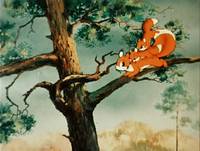 Кадр Олень и волк