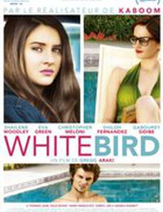 Белая птица в метели