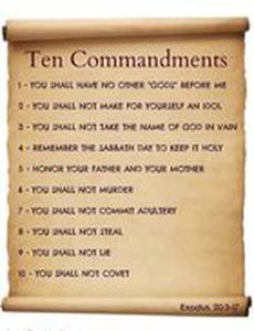 Ten Commandments