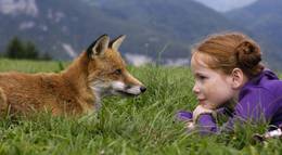 Кадр из фильма "Девочка и лисенок" - 2