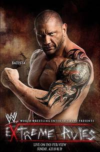 Постер WWE Экстремальные правила